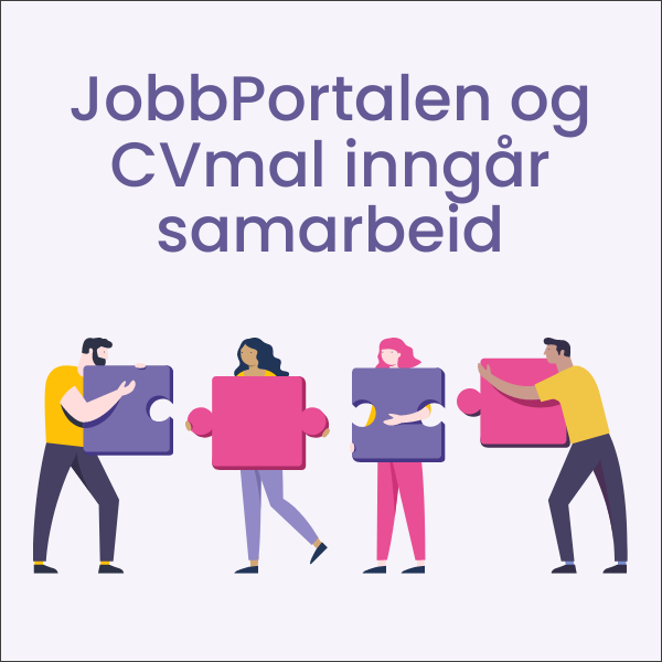 JobbPortalen og CVmal inngår samarbeid